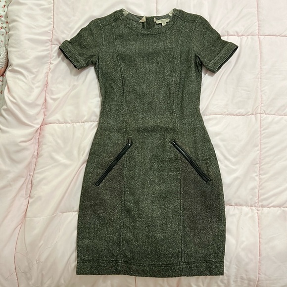 Burberry Brit Linen Wool Dress - Picture 1 of 5